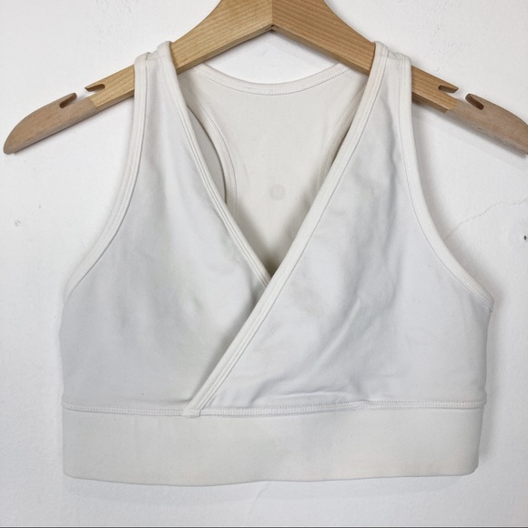 lululemon athletica Other - Lululemon sports bra white medium large size 10